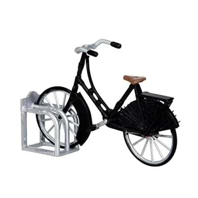 Image of Lemax Christmas Village Vintage Bicycle Set Of 2 44790