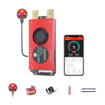 Image of DALY Smart BMS 4S 24S 40A to 500A with WiFi Module and Can 485 Communication Protection Card for LifePO4 Lithium Battery Pack (LifePO4 16S 48V, 200A)
