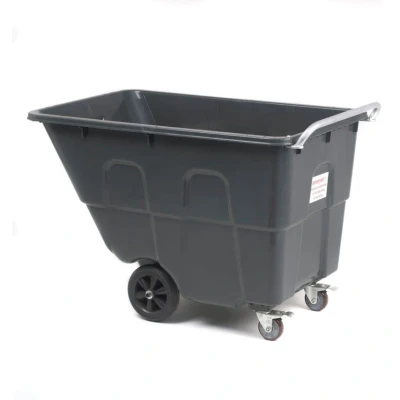 Image of Tilt Truck without Lid; 450L; Black