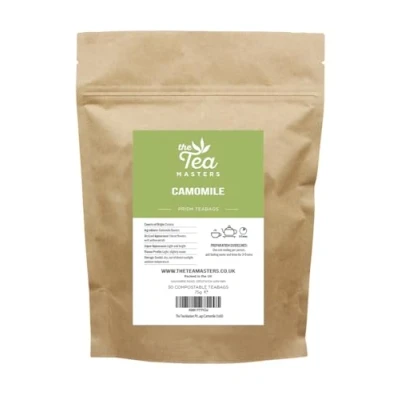 Image of The Tea Masters Prism Teabags Camomile (1x50)