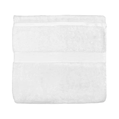 Image of Paoletti Cleopatra Egyptian 4 Piece Towel Bale, Cotton, White