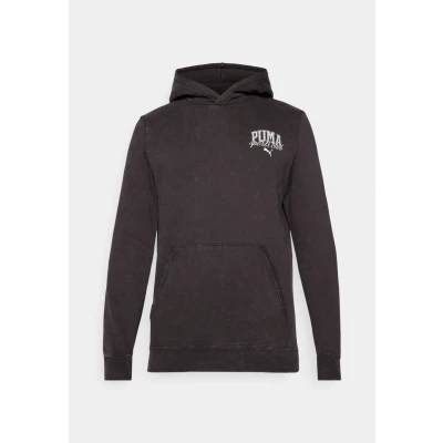 Image of Puma Class Washed Hoodie Hoodie, Men&#039;s, Size: Large, Black