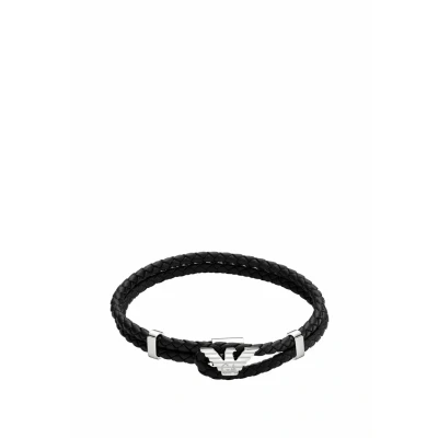 Image of Emporio Armani Eagle LOGO Bracelet, Men&#039;s, Size: One Size, Metal