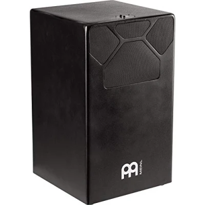 Image of Meinl Percussion Digital Cajon E Drum With 10 Sound Combinations For Children and Adults Playing Surface Black (MPDC1)