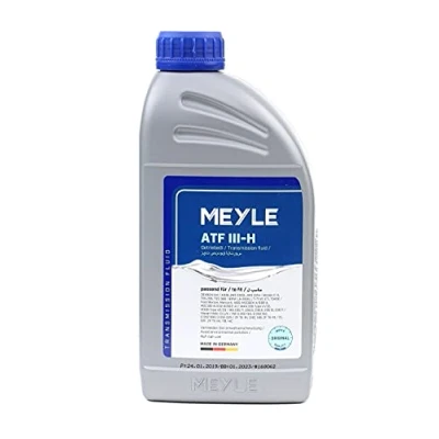 Image of JLM21044 Automatic Transmission Fluid MEYLE ATF III H 014 019 2300 1l red BMW: X5, 3 Convertible, X3, AUDI: A6 C5 Avant, Q7, A4 B7 Saloon