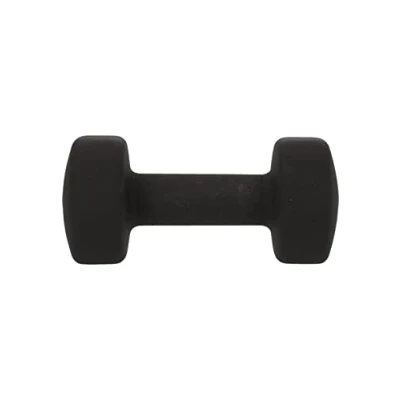 Image of Endurance 5KG Dumbbell Durable Black Weight for Strength Training &amp; Running Fitness