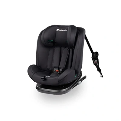 Image of Bebeconfort EverFix i Size Car Seat, Forward Facing ISOFIX from 15 Months up to 12 Years, 9 36 kg, 76 150 cm, Black Mist