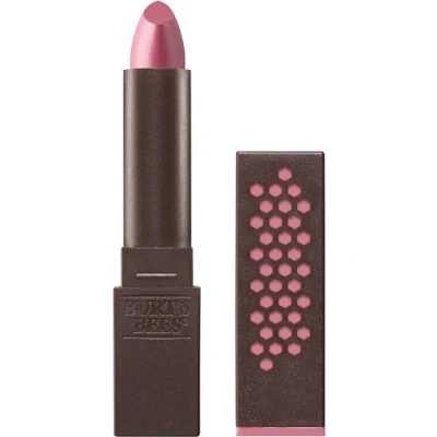 Image of Burt&#039;s Bees 100% Natural Glossy Lipstick, Rose Falls