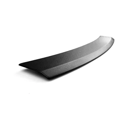 Image of Lialto Bumper Protector Black Suitable for Seat Leon II Hatchback Type: 1P 2009 2012 Facelift Model from