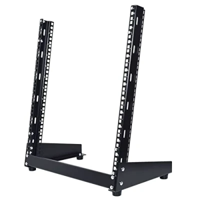 Image of Adastra 19&quot; Open Framed Desk Top Rack Mount For AV, Media, IT, Data Equipment 9U