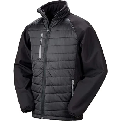 Image of Result Veste Softshell Rembourrée Black Compass