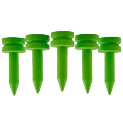 Image of TH Golf x100 Pcs Bamboo Green Castle Tees 26mm Biodegradable Eco Friendly Sustainable