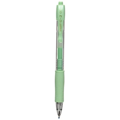 Image of Pilot G2 07 Gel Ink Ballpoint Pens Set of 6, Pastel Green