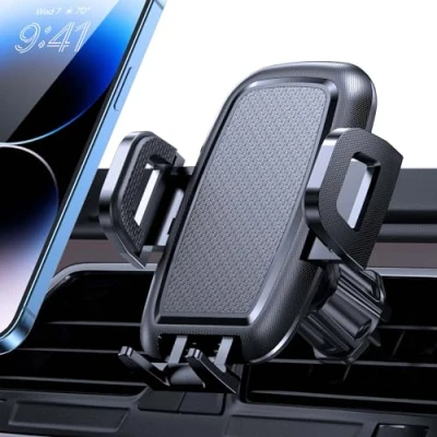 Image of Miracase Car Phone Holder Mount, Universal Mobile for Air Vent, Hands Free Van Automobile Cradle Compatible with iPhone Samsung Google and All 4.0 7.2 inches Phones