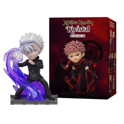 Image of Mighty Jaxx Jujutsu Kaisen Kwistal Fwenz Battle Ready Series Blind Box Toy Collectible Figurines One Pack Contains Random Figure