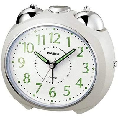 Image of Casio Wake Up Timer Digital Alarm Clock TQ 369 7EF, White