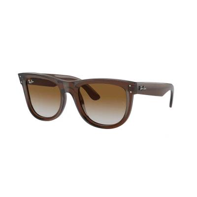 Image of Sunglasses Ray ban Rbr0502s wayfarer reverse col. 6709cb Unisex Square Brown