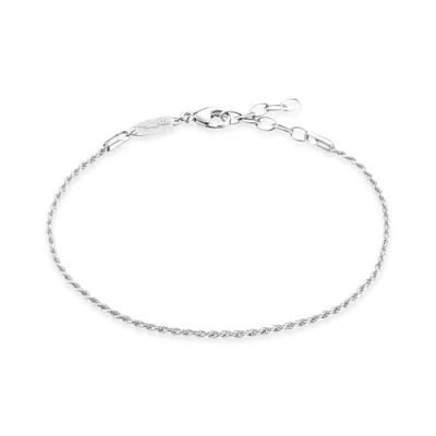 Image of THOMAS SABO Carrier Bracelet Classic Recycled 925 Silver, Women, A1404 001 12 L19,5V