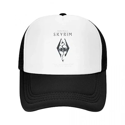Image of TONFON Baseball Cap Hiphop Sun Hat Custom Skyrim Logo Men Women Adjustable The Adventure Board Game Trucker Sports Snapback Birthday Gifts