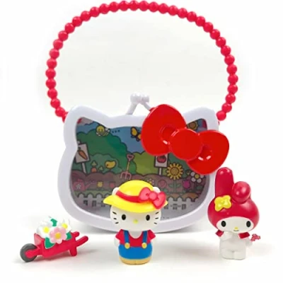 Image of Simba 109281009 HK Sammelfiguren in Tragebox Hello Kitty Collectable Figures, Multicoloured