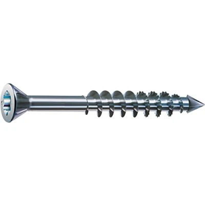 Image of Spax M Countersunk Head with Milling Ribs, Partially Threaded T Star plus Cut point, 4 x 40 MM, Galvanised, 200 Stück