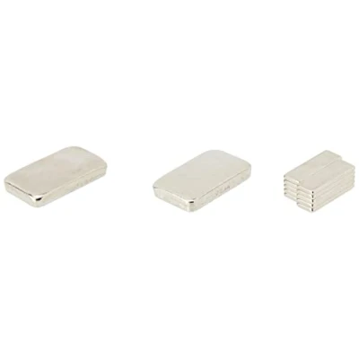 Image of N35 Neodymium Magnet for Arts, Crafts, Model Making, DIY, Hobbies, Office and Home 25mm x 8mm 2mm 2.1kg Pull Pack of 10