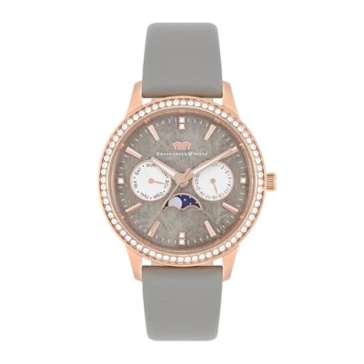 Image of Rhodenwald &amp; Söhne Womens Female Genuine leather Watch 38,0 mm Rose Gold Stainless Steel (archived) One Size