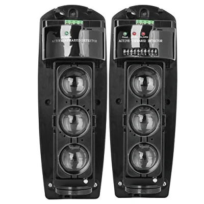 Image of Waterproof Triple Beam Alarm Photoelectric Infrared Led Detector Security System, Home Sensor(3^)
