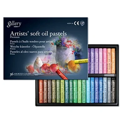 Image of Mungyo Gallery Soft Oil Pastel for Artist Premium 36 Colors Drawing MOPV36
