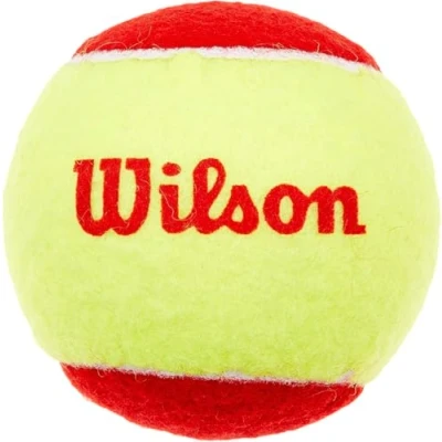 Image of Wilson Tennis Balls, Starter Red, Pack of 12, Yellow/Red, for Children, WRT137100