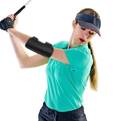 Image of Golf Swing Training Aid Elbow,Golf Trainer,Straight Arm with TIK Tok Sound Notifications,Posture Correction Brace of for Beginners