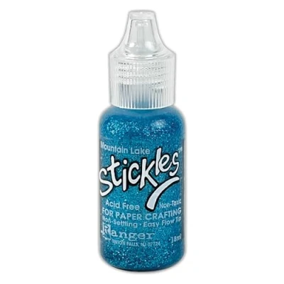 Image of RANGER INDUSTRIES Glitter Glue, Blue, one Size