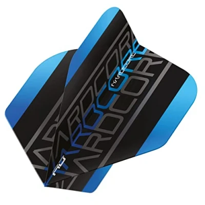 Image of RED DRAGON Hardcore XT Blue Triple Dart Flights 4 Sets Per Pack (12 in Total)