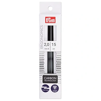 Image of Prym Knitting Pins, Black, 2mm