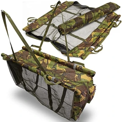Image of Next Generation Tackle DNA XPR Floating Weigh Sling Carp Fishing Retainer System With Case DPM Camo