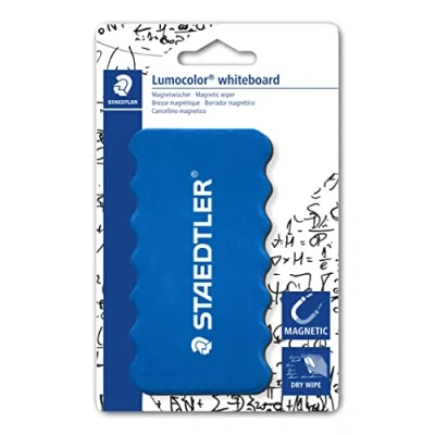 Image of STAEDTLER 652 BK Lumocolor Whiteboard Wiper (Pack of 1), Blue