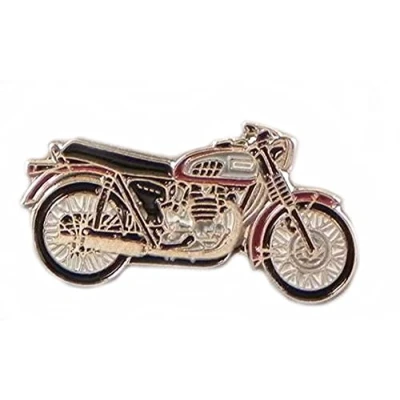 Image of Metal Enamel Pin Badge Triumph Bonneville Motorcycle Bike