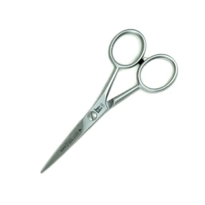 Image of Roseline Paw and Nose Scissors 4.25 Inch Small Precise Blades for Delicate Areas Ergonomic Handle Design Ideal Dogs, Cats, Animals