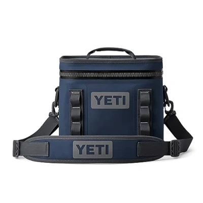 Image of YETI Hopper Flip Portable Soft Cooler, Navy, 8