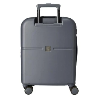 Image of Pepe Jeans Highlight Cabin Suitcase Blue 40 x 55 20 cm Rigid ABS Built in TSA Closure 37L 2.7 kg 4 Wheels Double Extendable Hand Luggage