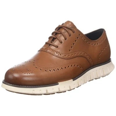 Image of Zerogrand Remastered Wingtip Leather Men&#039;s Oxfords Shoes