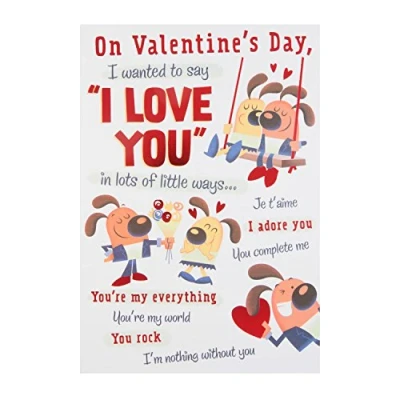 Image of Hallmark 25485583 One I Love Valentine&#039;s Day Card &quot;Pop Up&quot; Large