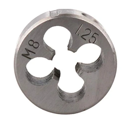 Image of M8 x 1.25mm Metric Die Nut, Tungsten Steel, Thread Cutter 1&quot; (25mm) TD060