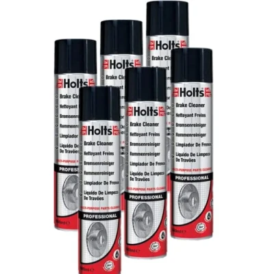 Image of Set of 6 Holts Professional Brake Cleaner (600 ml)