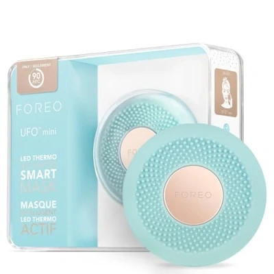 Image of FOREO UFO mini Full Facial LED Mask Treatment, Red Light Therapy, Face Masks Beauty Korean Skincare, Thermotherapy &amp; Massager, Moisturiser, Increased Skin Care Absorption, Mint
