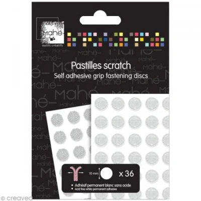 Image of Toga Mahé 36 Scratch Pads, Self Adhesive, White, 9 x 13.5 6 cm