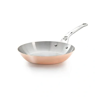 Image of Prima Matera Round Copper Stainless Steel Fry Pan 11 Inch