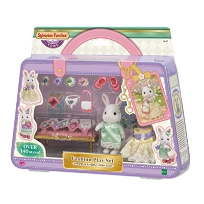 Image of Sylvanian Families Fashion Play Set Jewels &amp; Gems Collection dollhouse plasyet 5647