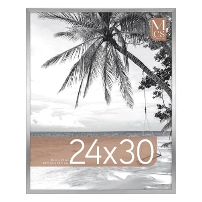 Image of MCS Foundation 24x30 Poster Frame Traditional Black, Vertical &amp; Horizontal Wall Hanging Large Picture for Photos, Posters Art Prints (1 Pack)