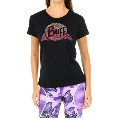 Image of Buff Womens Short sleeve t shirt for outdoor sports BF10300 women Black Size X Small